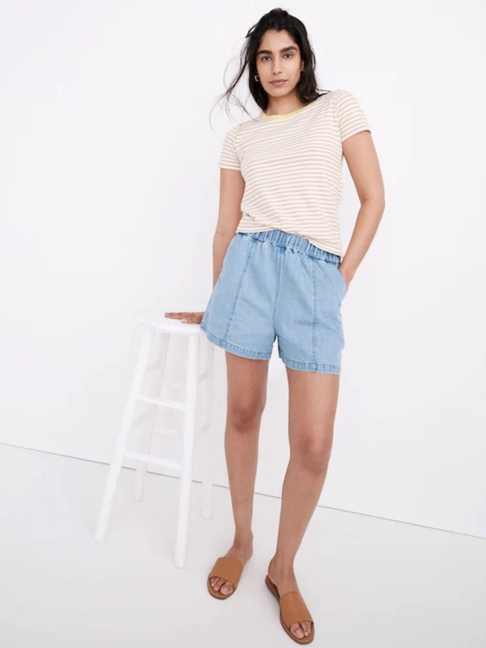 Madewell Light Blue Denim Jean Shorts